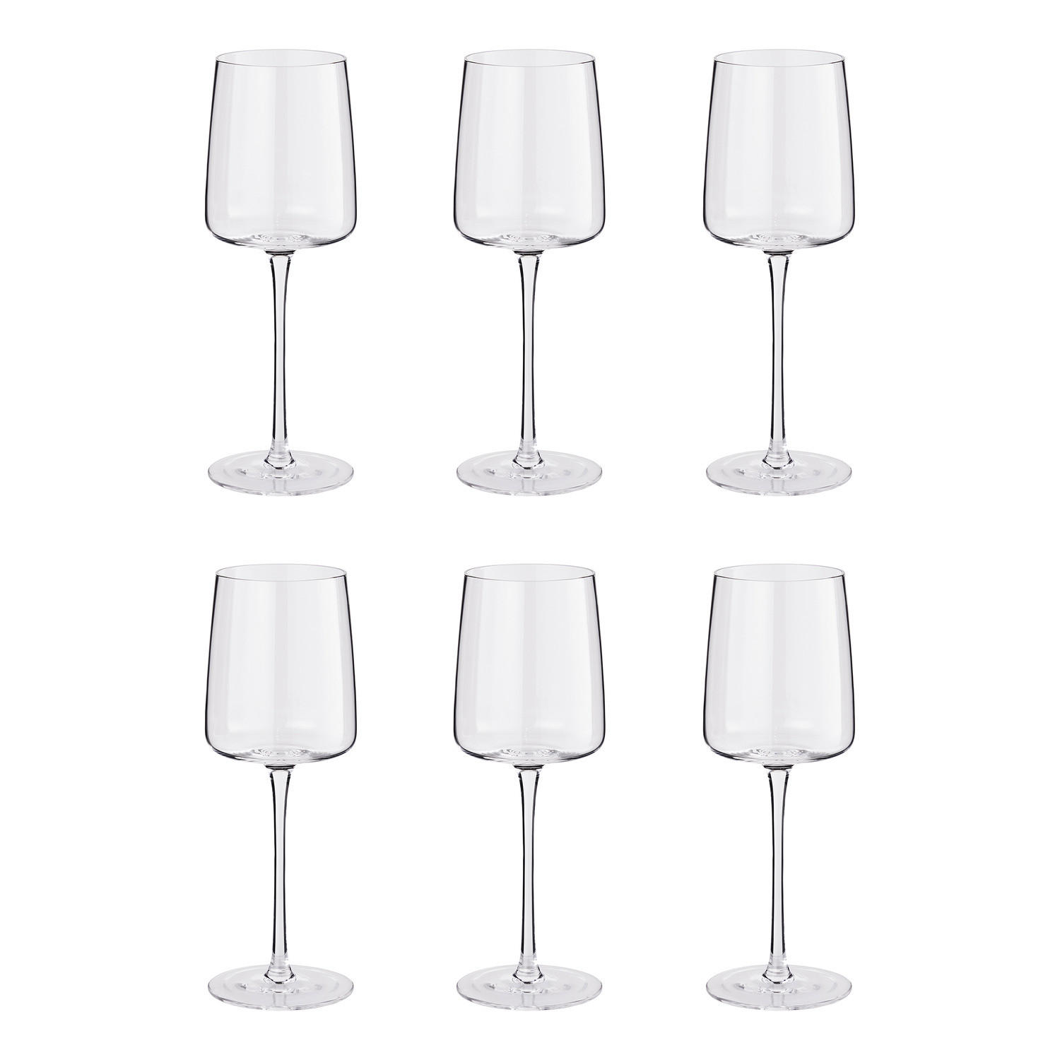WIESSWEINGLÄSER (6er Set) Serena 390 ml - Transparent, Glas (0.39L) - Butlers
