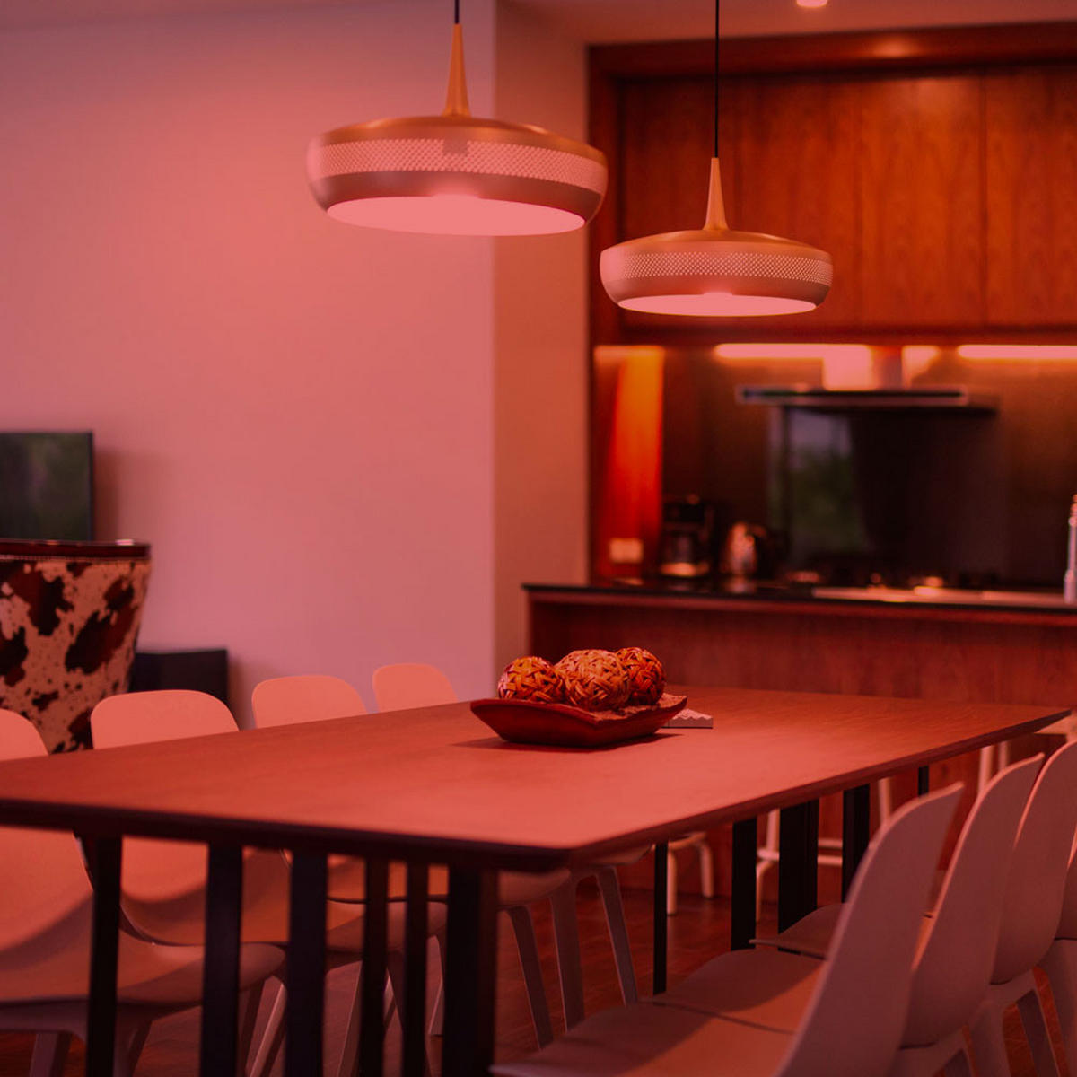 LED LEUCHTMITTEL RGB E14 Fernbedienung - Weiß, Glas (4.7/8.8cm)