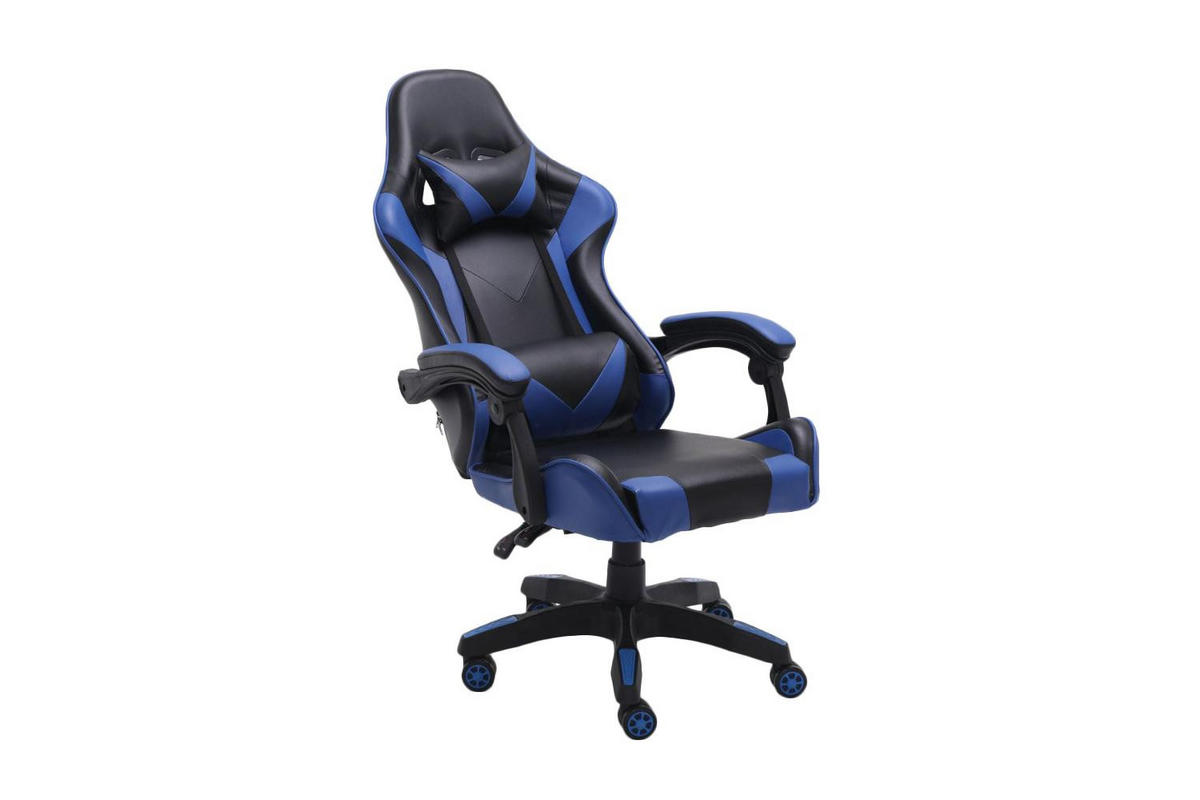 GAMING-DREHSTUHL REMUS BLAU - Blau, Holzwerkstoff (66/125/62cm) - CDF