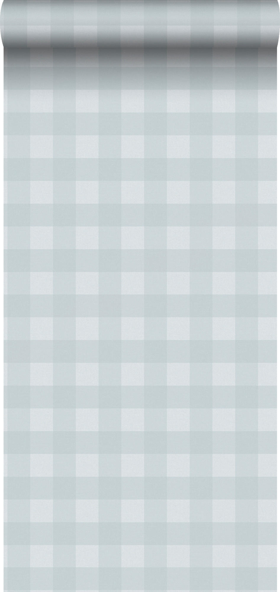 TAPETE Karomuster 53 cm x 10.05 m - Blau, Papier (53/1000cm) - Sanders & Sanders