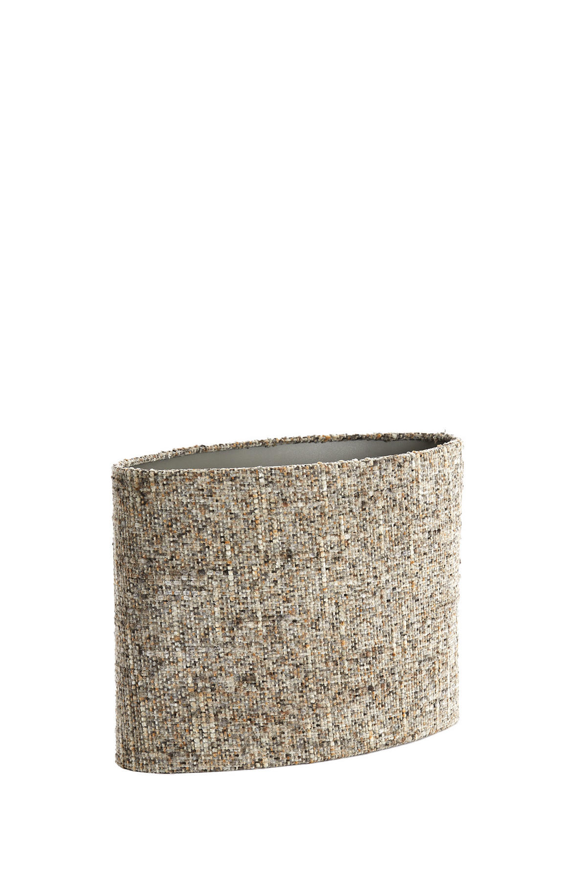 LAMPENSCHIRM Osire Grau 38/17.5/28 cm - Grau, Textil (38/17.5/28cm) - Light & Living