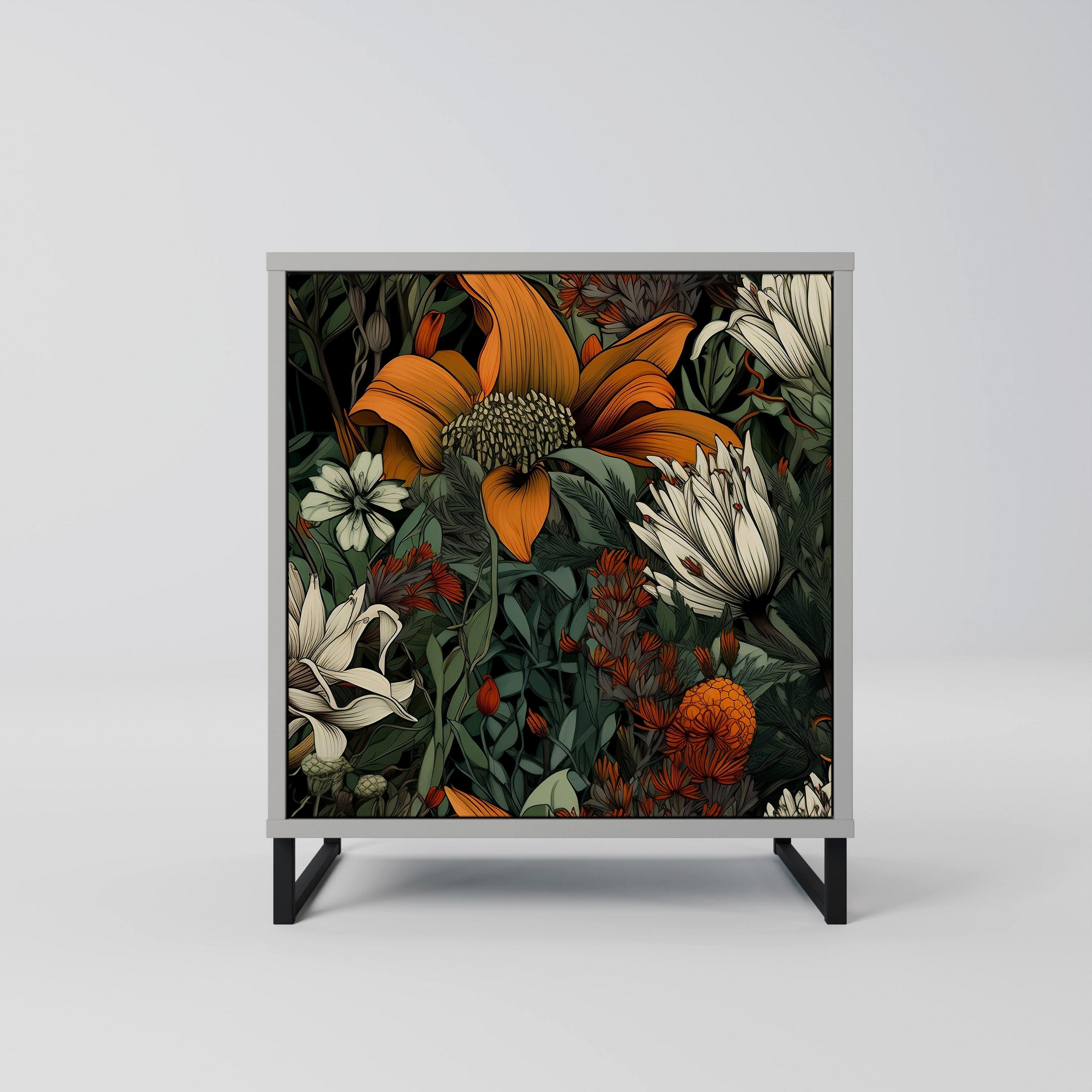 SpaceRebels Sideboard Grau 57.5x67.5x42 cm