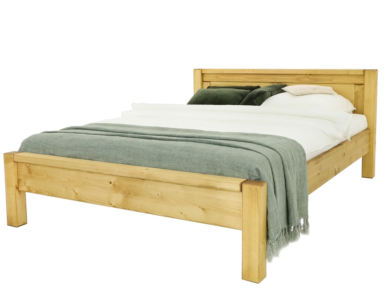 BETT aus Massivholz Sara - Honig, Holz (90/200cm) - Seart