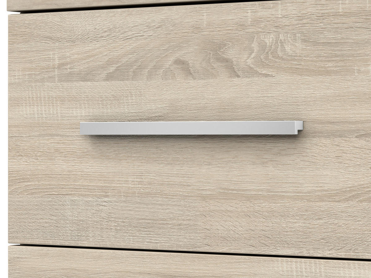 KOMMODE - Highboard IRYS MINI (sonoma) - Sonoma Eiche, Holzwerkstoff (90/95/45cm) - Möblo