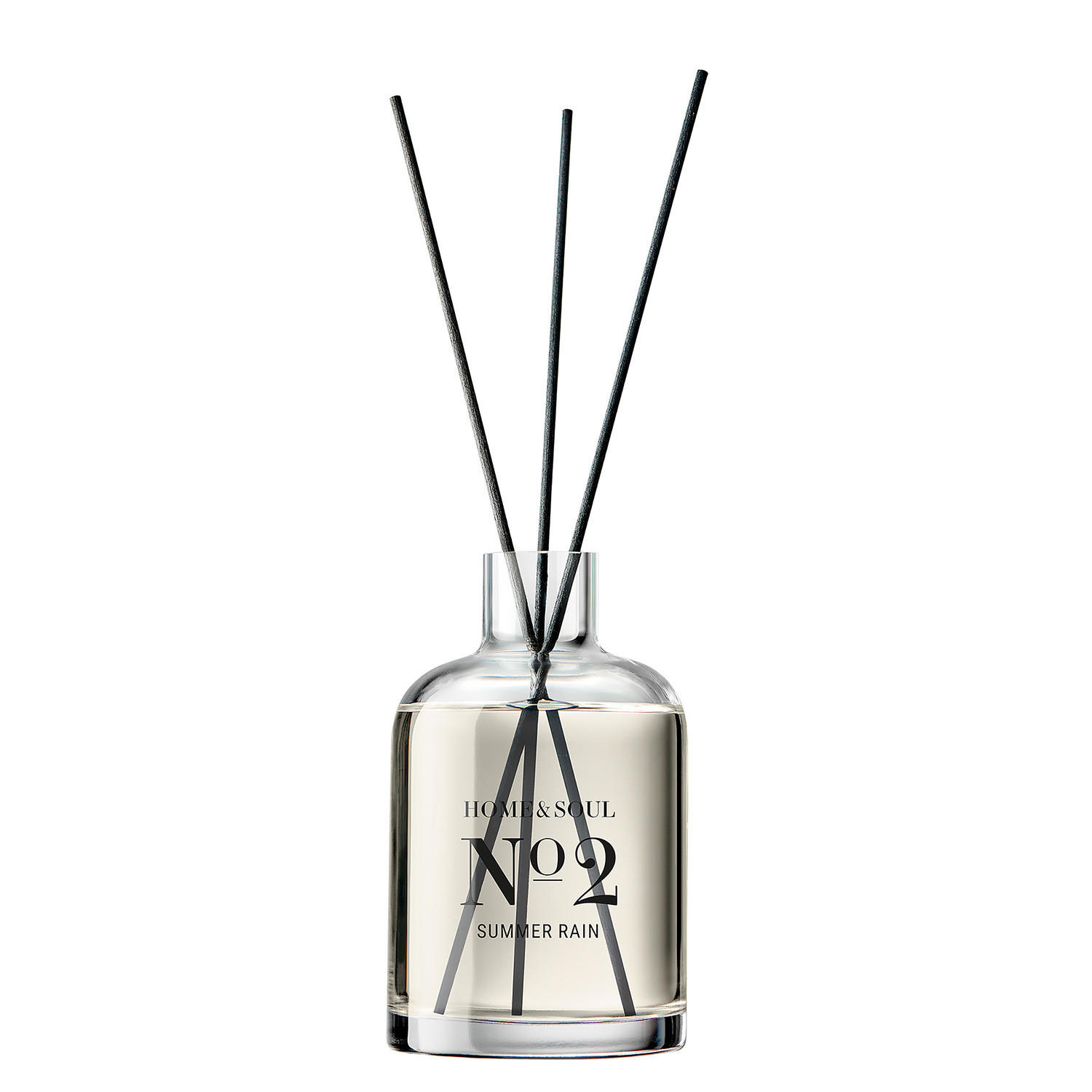 RAUMDUFT Home & Soul Summerrain - Transparent, Glas/Naturmaterialien (5/19/5cm) - Butlers