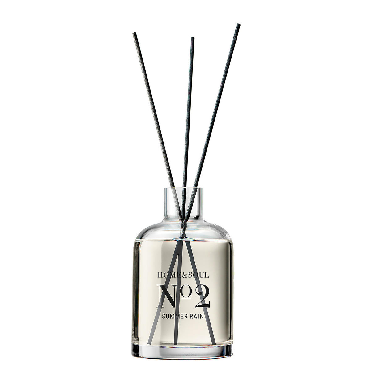 RAUMDUFT Home & Soul Summerrain - Transparent, Glas/Naturmaterialien (5/19/5cm) - Butlers