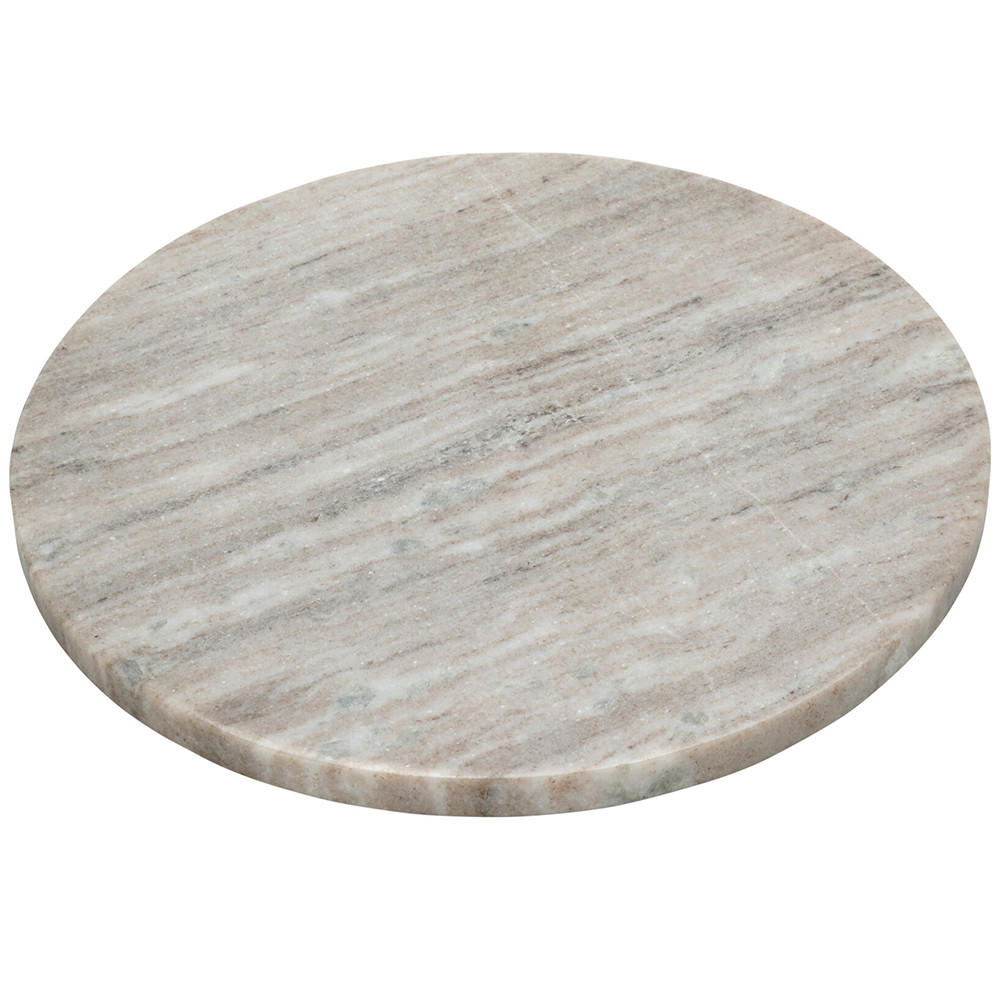SERVIERTABLETT Marmor Beige 28/28/1.5 cm Stein - Beige, Stein (1.5cm) - Mondex