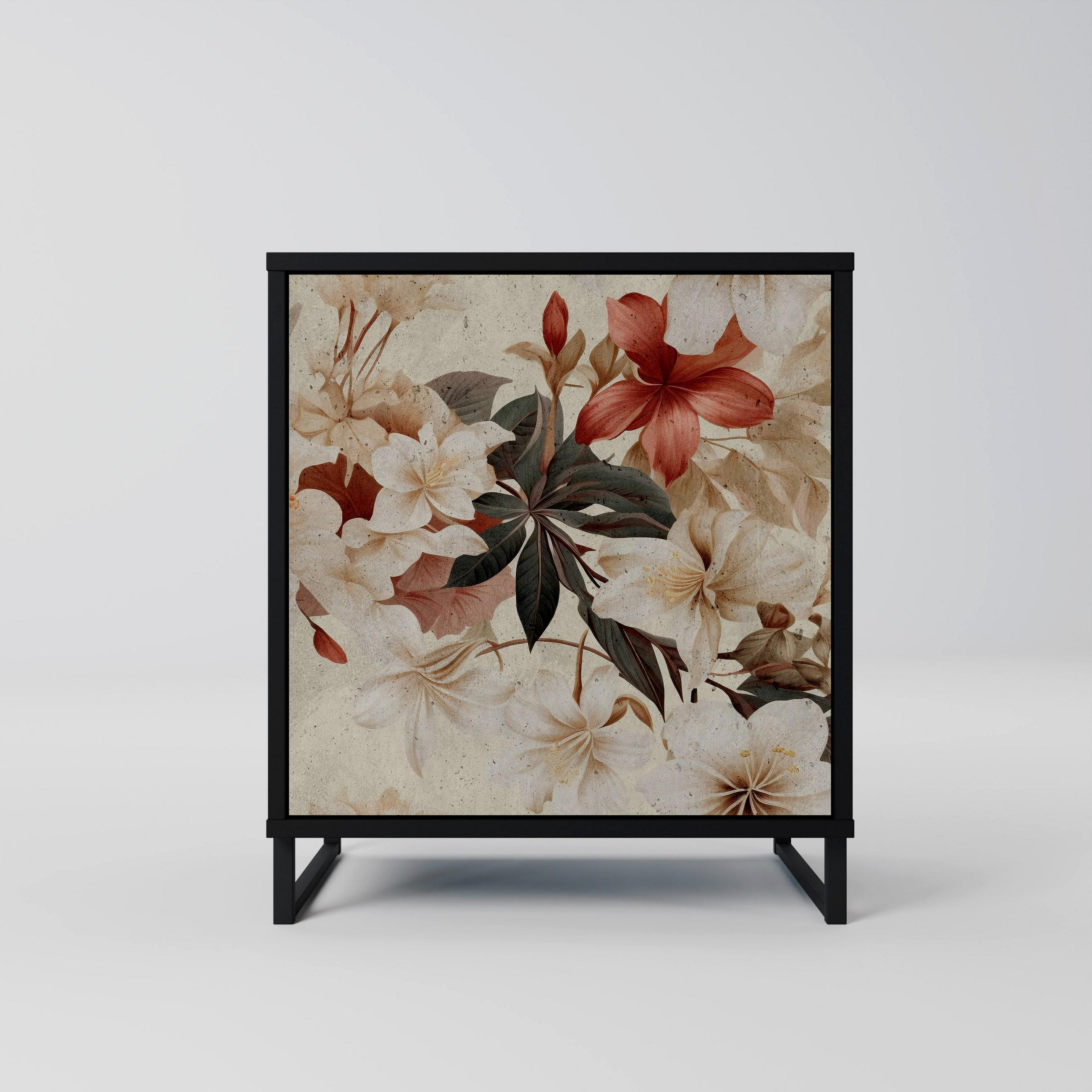 SpaceRebels Sideboard Schwarz 57.5x67.5x42 cm