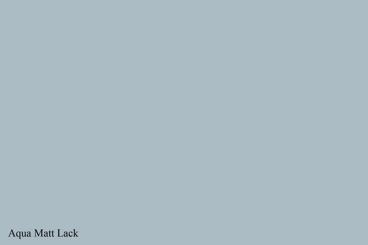 REGAL Elga 33x33x65 aus Holzwerkstoff in der Farbe aqua matt lack - Blau, Kunststoff (33/65/33cm) - 58aufmkessel