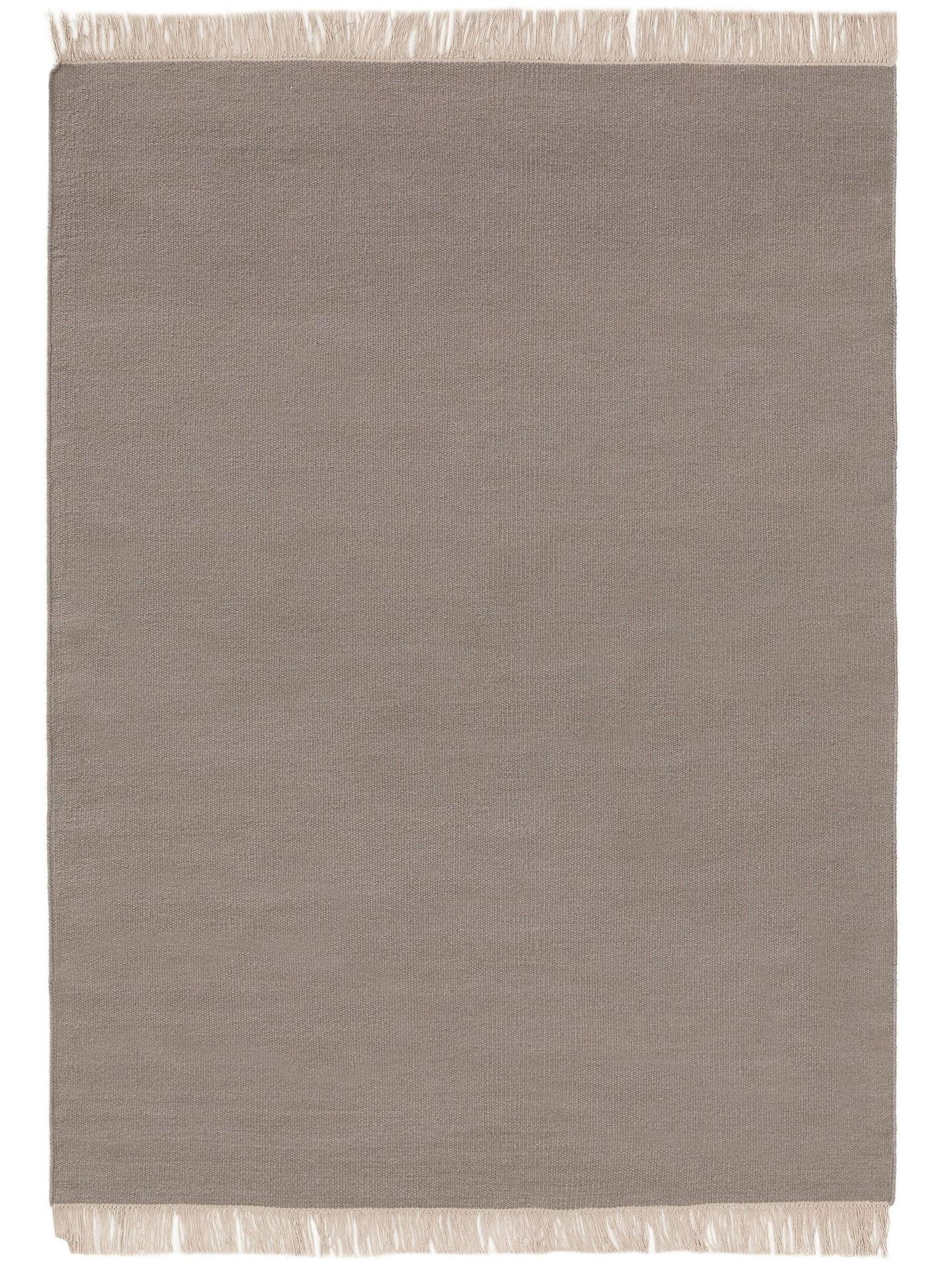WOLLTEPPICH Liv Hellgrau 80x150 cm - Grau, Textil (80/1cm) - KUNSTLOFT