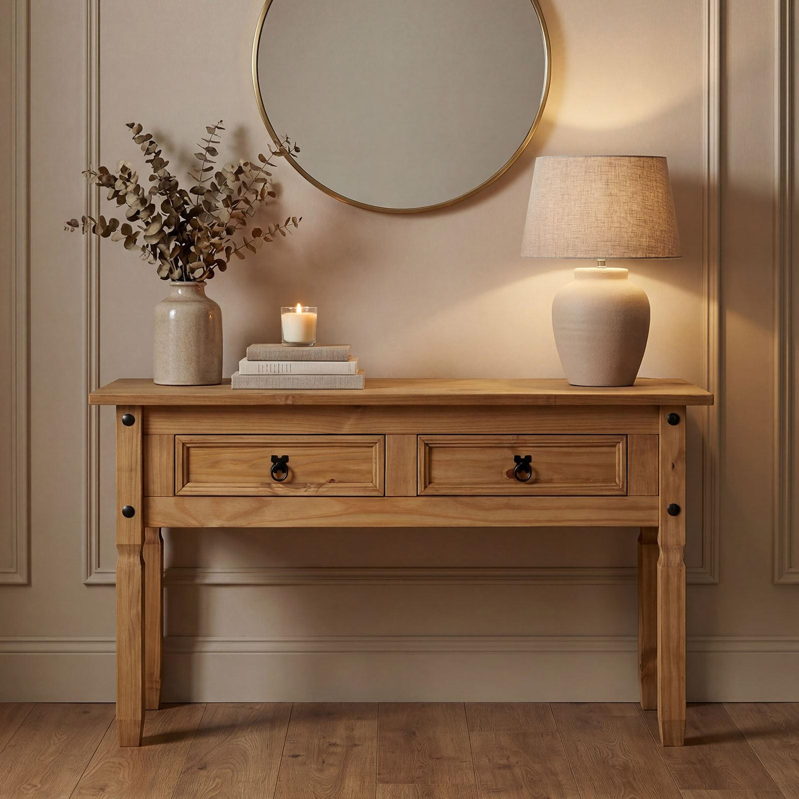 KONSOLENTISCH SALSA - Kieferfarben, Holz (48/127/73cm) - CARO-Möbel