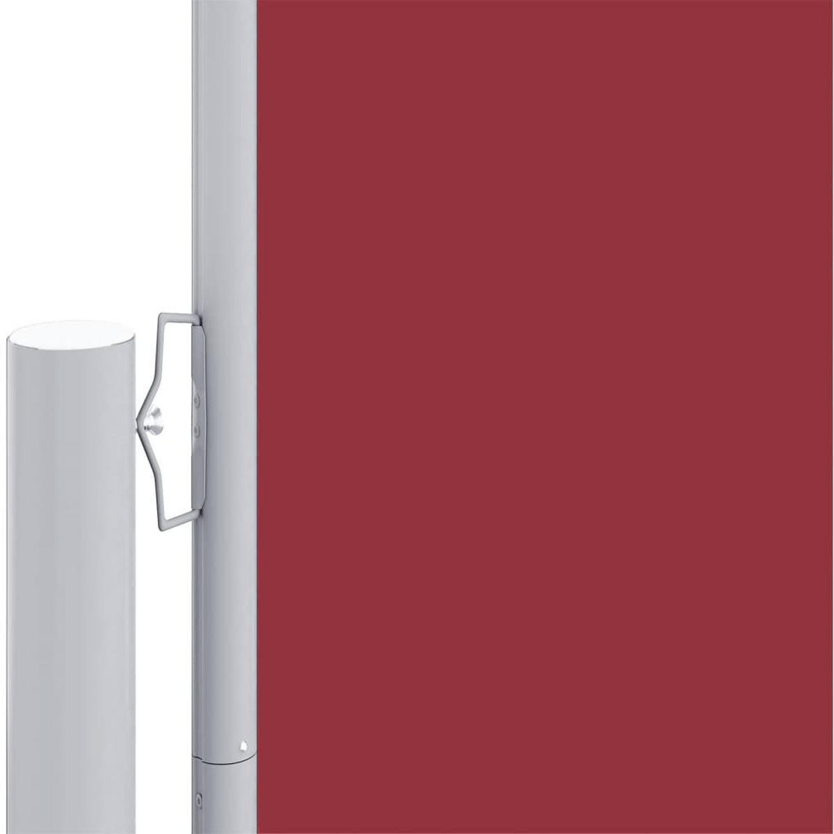 SEITENMARKISE Ausziehbar Rot 160x1000 cm - Rot, Textil (1/160/1000cm) - furnicato