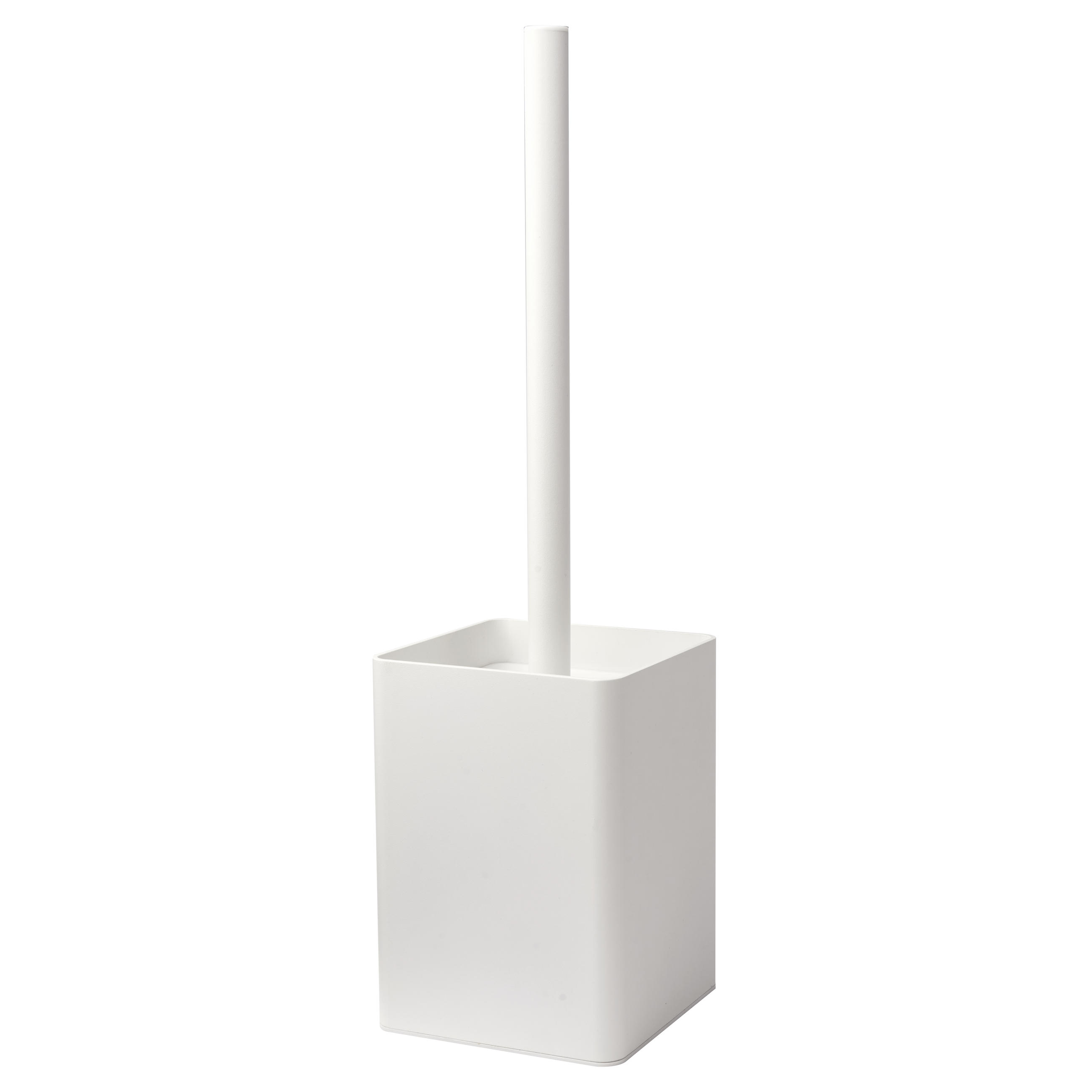 TOILETTENBÜRSTE OHNE BOHREN - Weiß, Metall (10/37/10cm)