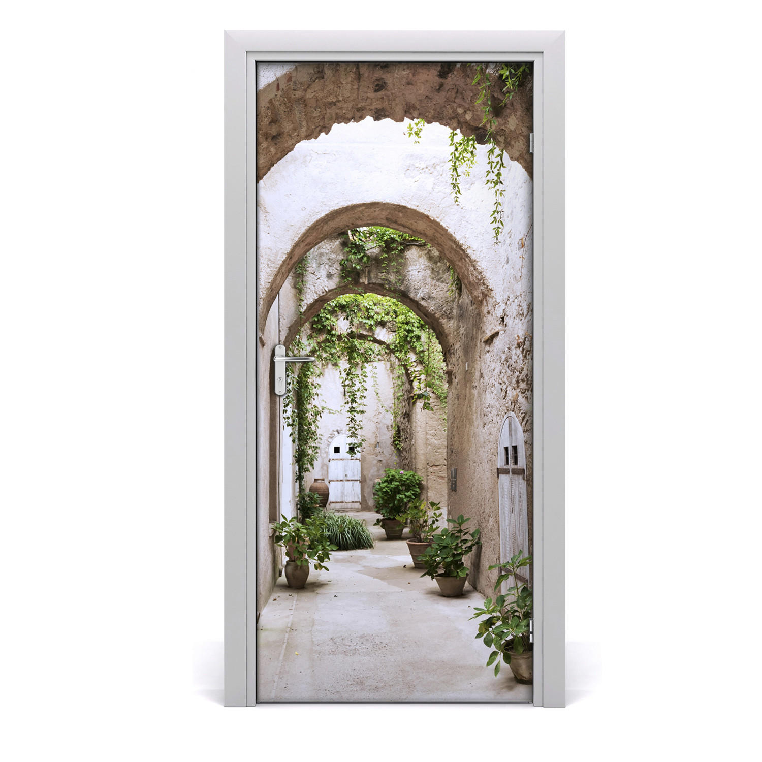 TÜRAUFKLEBER 95x205 cm Dekorativ für Türen - Lila, Kunststoff (95/205/0.01cm) - TULUP