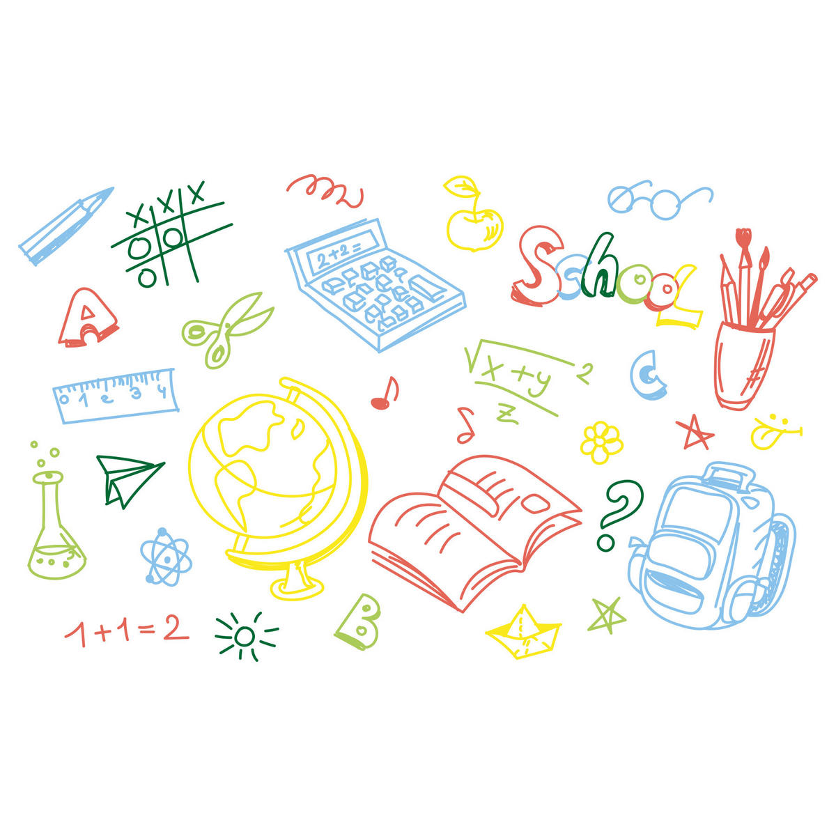 BROTDOSE Back to school Silber 20 x 14,5 x 6,5 cm - Grau, Metall (20/6.5/14.5cm) - United Labels