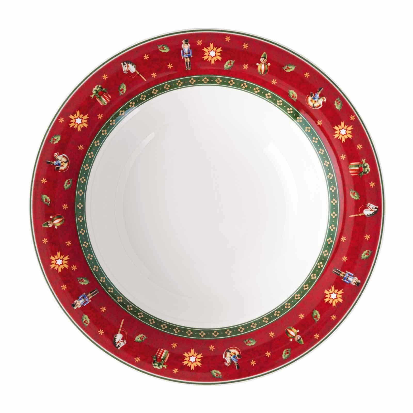 Villeroy & Boch Suppenteller Rot