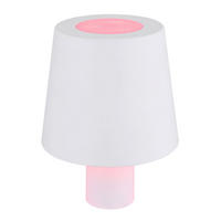 LED TISCHLEUCHTE Yara Weiß - Weiß, Kunststoff (10.5/10.5/14cm) - Globo Lighting