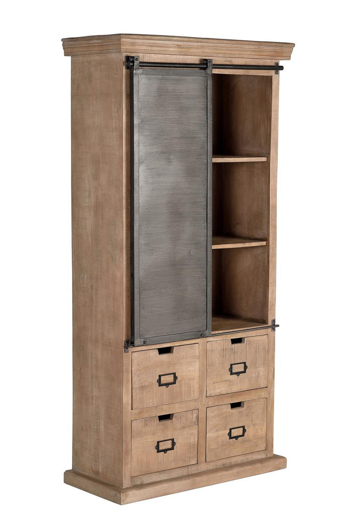 STANDREGAL aus Mangoholz - Braun, Holz (40/180/90cm) - Giner y Colomer