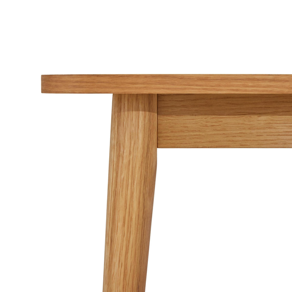 COUCHTISCH rechteckig Eiche massiv 70/125/52 cm - Eichefarben/Braun, Holz/Holzwerkstoff (70/125/52cm) - Furnhouse