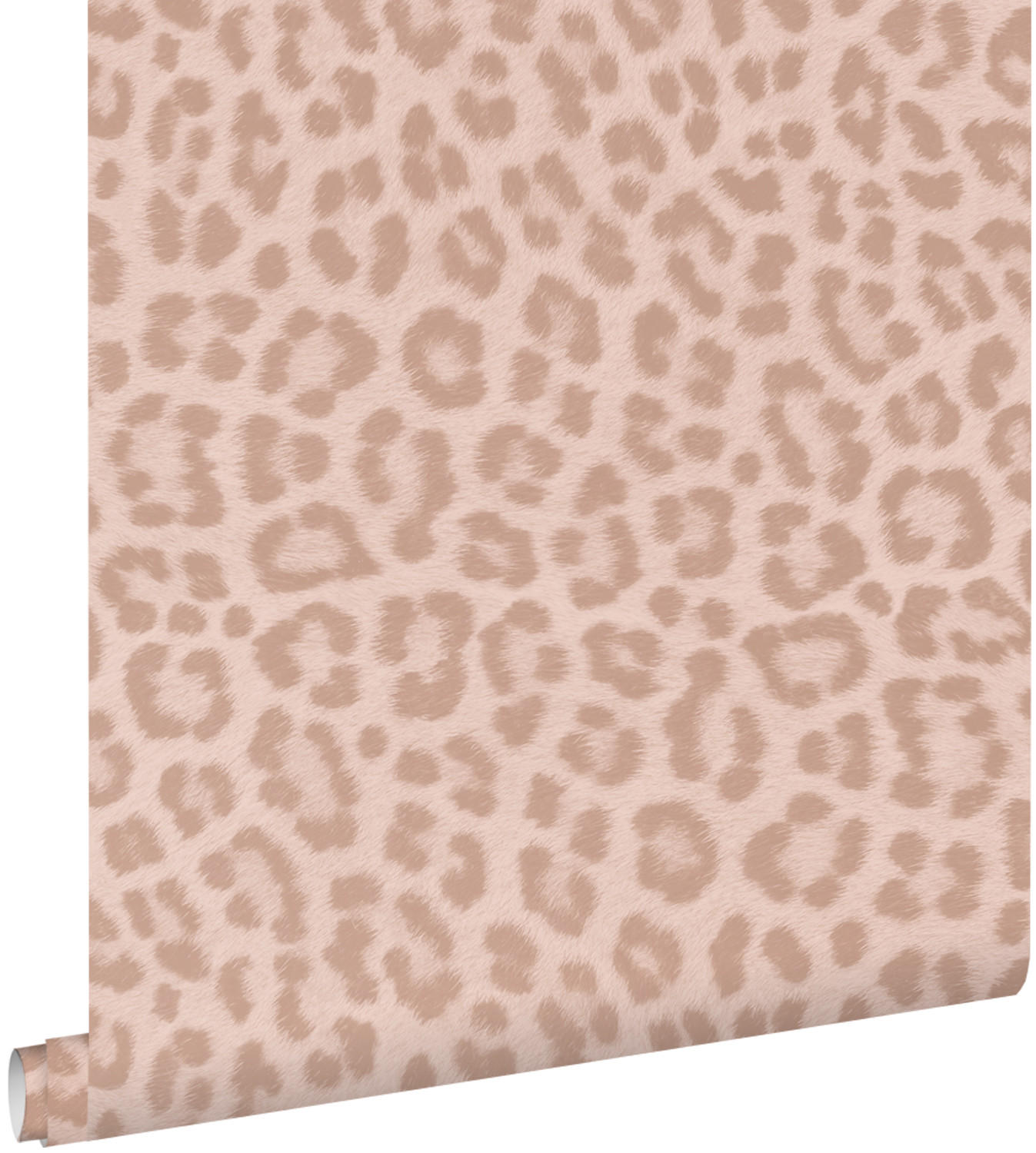 TAPETE Leopardenmuster 53 cm x 10.05 m - Pink, Papier (53/1000cm) - ESTAhome