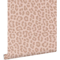 TAPETE Leopardenmuster 53 cm x 10.05 m - Pink, Papier (53/1000cm) - ESTAhome