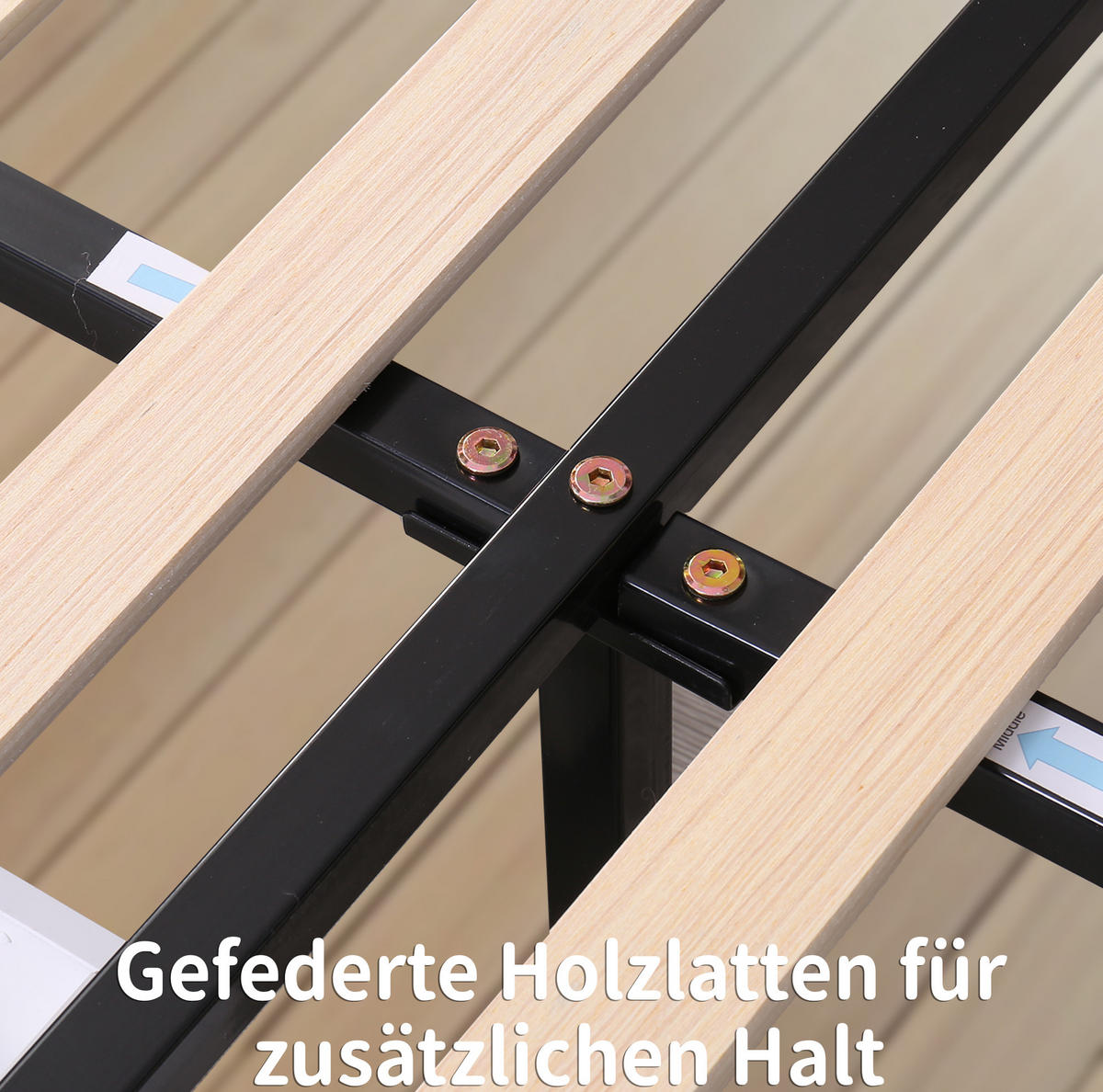 POLSTERBETT 140/200 cm aus Leinen mit hydraulischem Stauraum ohne Kopfteil Beige - Beige, Textil (140/200cm) - Modenvie