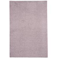 HOCHFLOR VELOURS TEPPICH LUNA MIX - Altrosa, Textil (100/100cm) - Snapstyle
