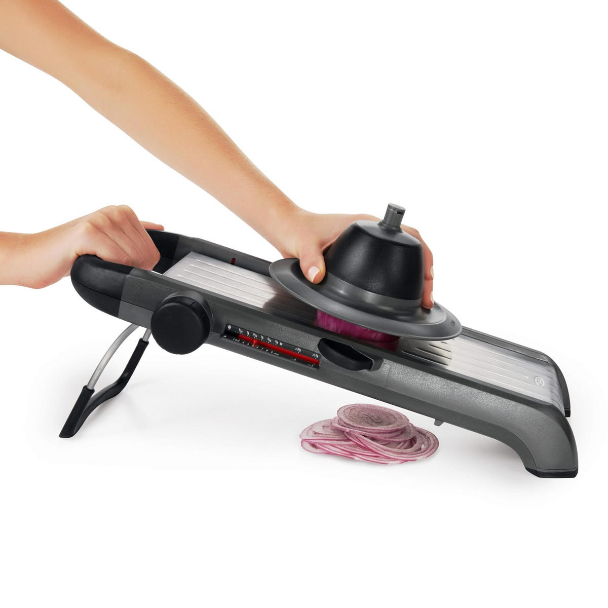 MANDOLINE Chef 2.0 - Schwarz, Metall (18/16/41cm)