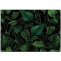 FOTOTAPETE Blätter Natur Grün 200x140 cm - Multicolor, Papier (200/140cm) - Wallarena