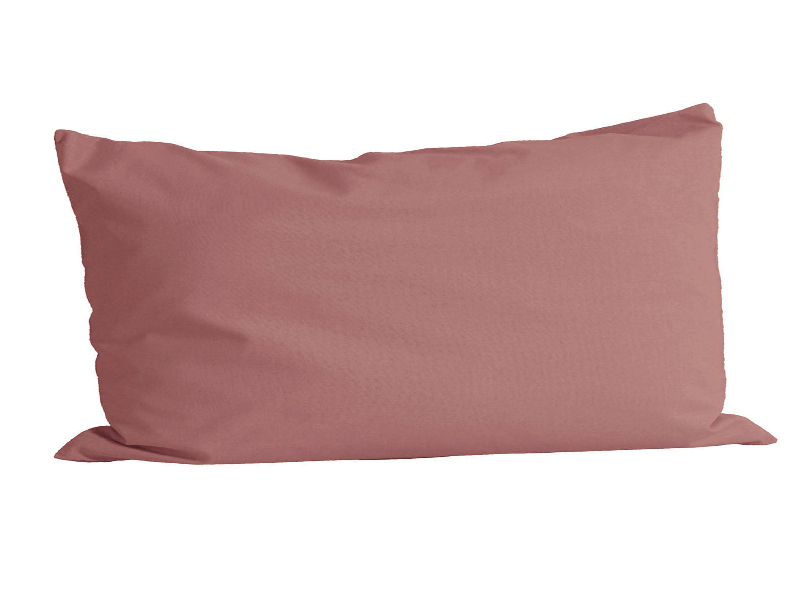 KISSENBEZUG Basic 100% Baumwolle rosenquarz 80/40 cm - Altrosa, Textil (40/80cm) - beties Heimtextil