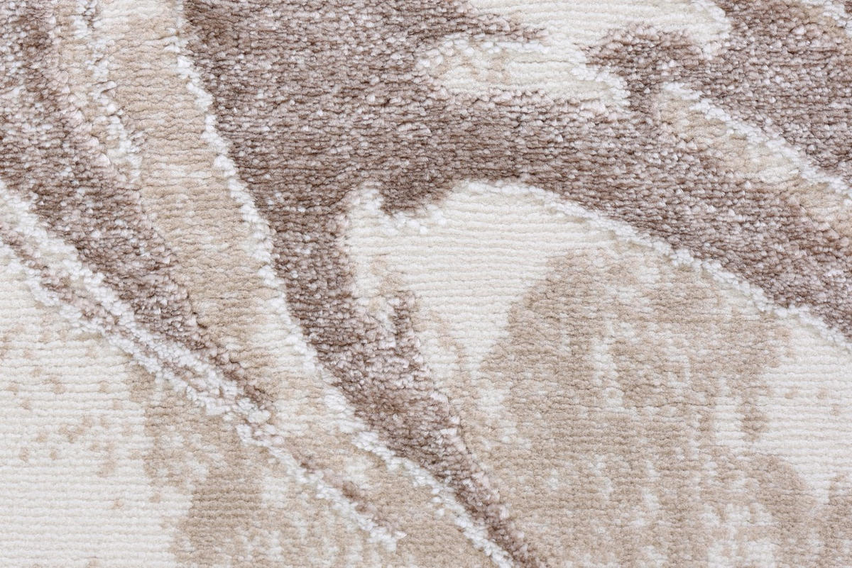 KOBEREC béžový hnedý krémový - 80 x 150 cm - svetlohnedá/krémová, textil (80/150cm) - Mazovia