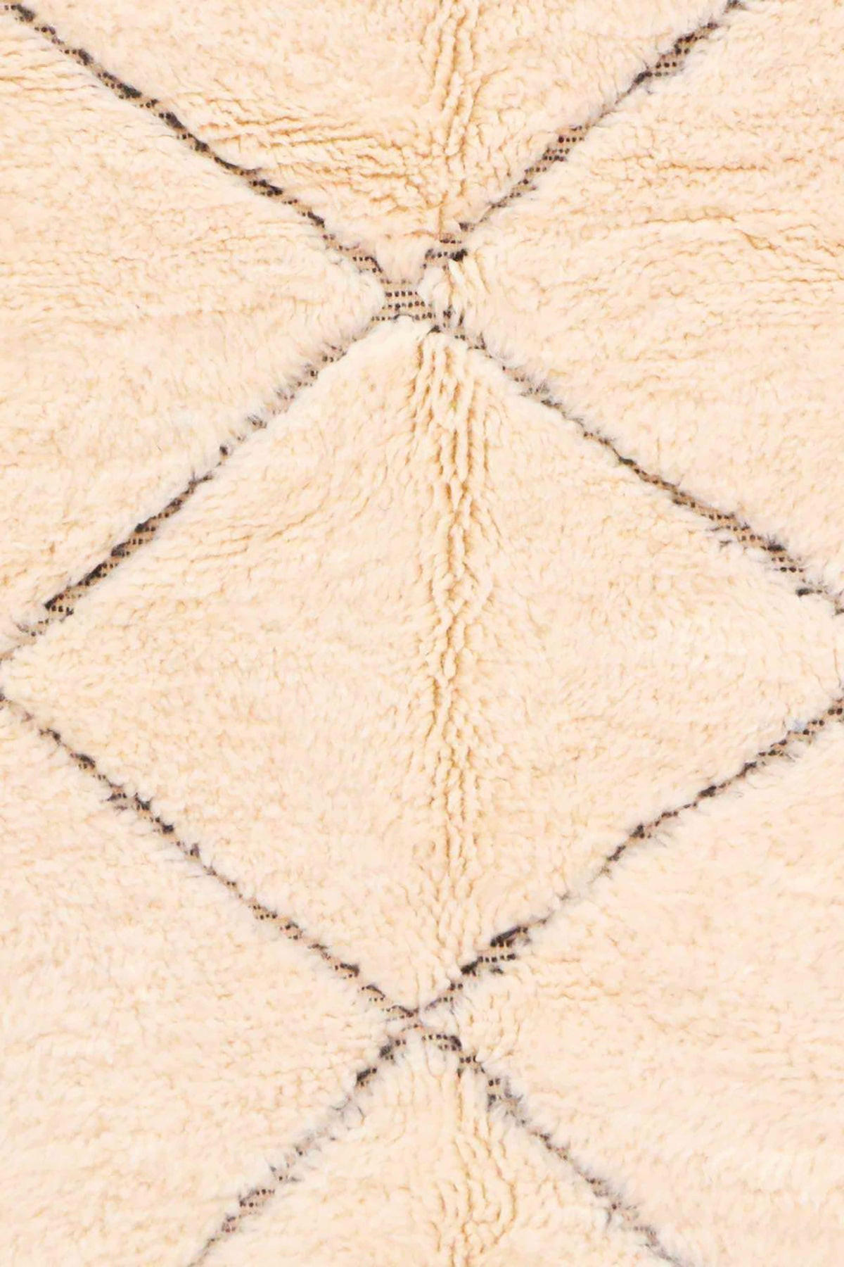 BERBERTEPPICH aus reiner Wolle 144x 228 cm - Beige, Naturmaterialien (144/228cm) - AFK Living