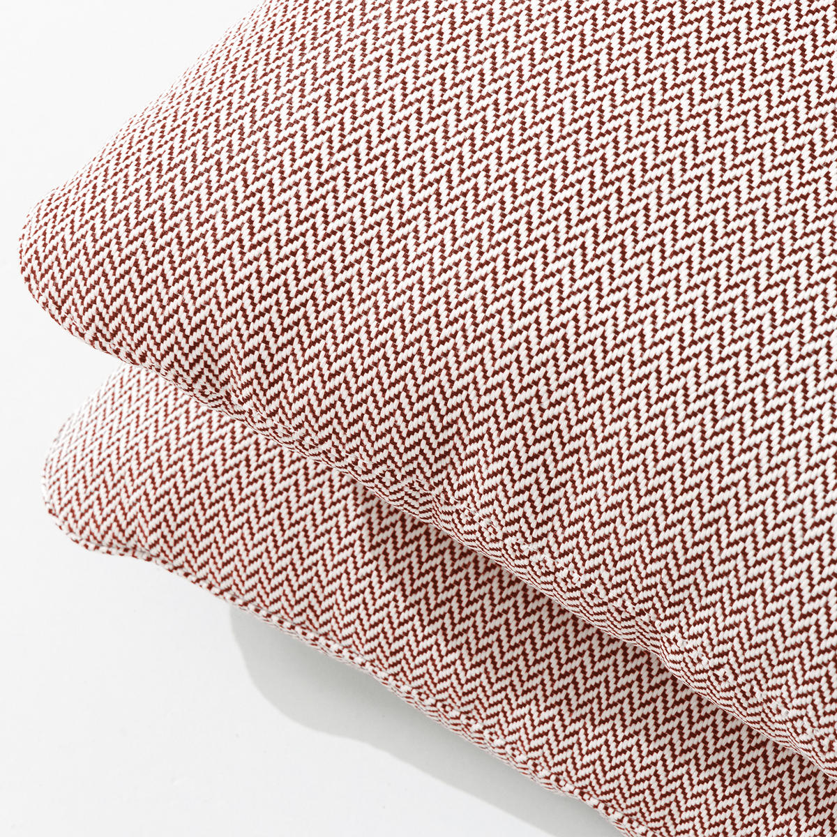 GARTENKISSEN RAMBE Dekokissen mit Füllung, 40x35 cm, Outdoorgeeignet, Rot - Rot/Weiß, Textil (40/35cm) - KONSIMO®