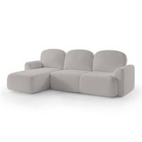 ECKSOFA Bulu Multicolor - Multicolor, Textil (260/95/163cm) - Pillovely