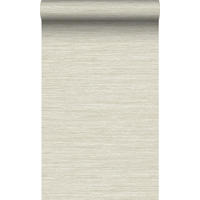 TAPETE Gewebeoptik 53 cm x 10.05 m - Beige, Papier (53/1000cm) - Origin Wallcoverings
