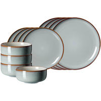 BASIC-SET Portofino grau 12er Set - Grau, Keramik (1/1/1cm) - Ritzenhoff Breker