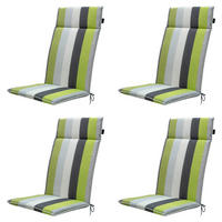 GARTENSTUHLKISSEN Victoria 120/50 cm 4er-Set - Grün, Textil (50/8/120cm) - Madison