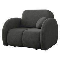 SCHLAFSOFA Viva Comfy I - Schwarz, Holz/Textil (102/85/103cm) - MIRJAN24
