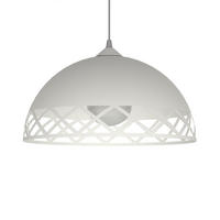HÄNGELEUCHTE - Weiß, Metall (40/40/20cm) - Lumicom
