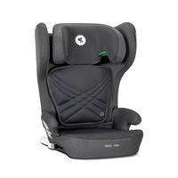 KINDERSITZ Rigel i-Size grau (100-150cm) Gruppe 2/3 faltbar Isofix Kopfstütze - Grau, Kunststoff (44/81/38cm) - Lorelli