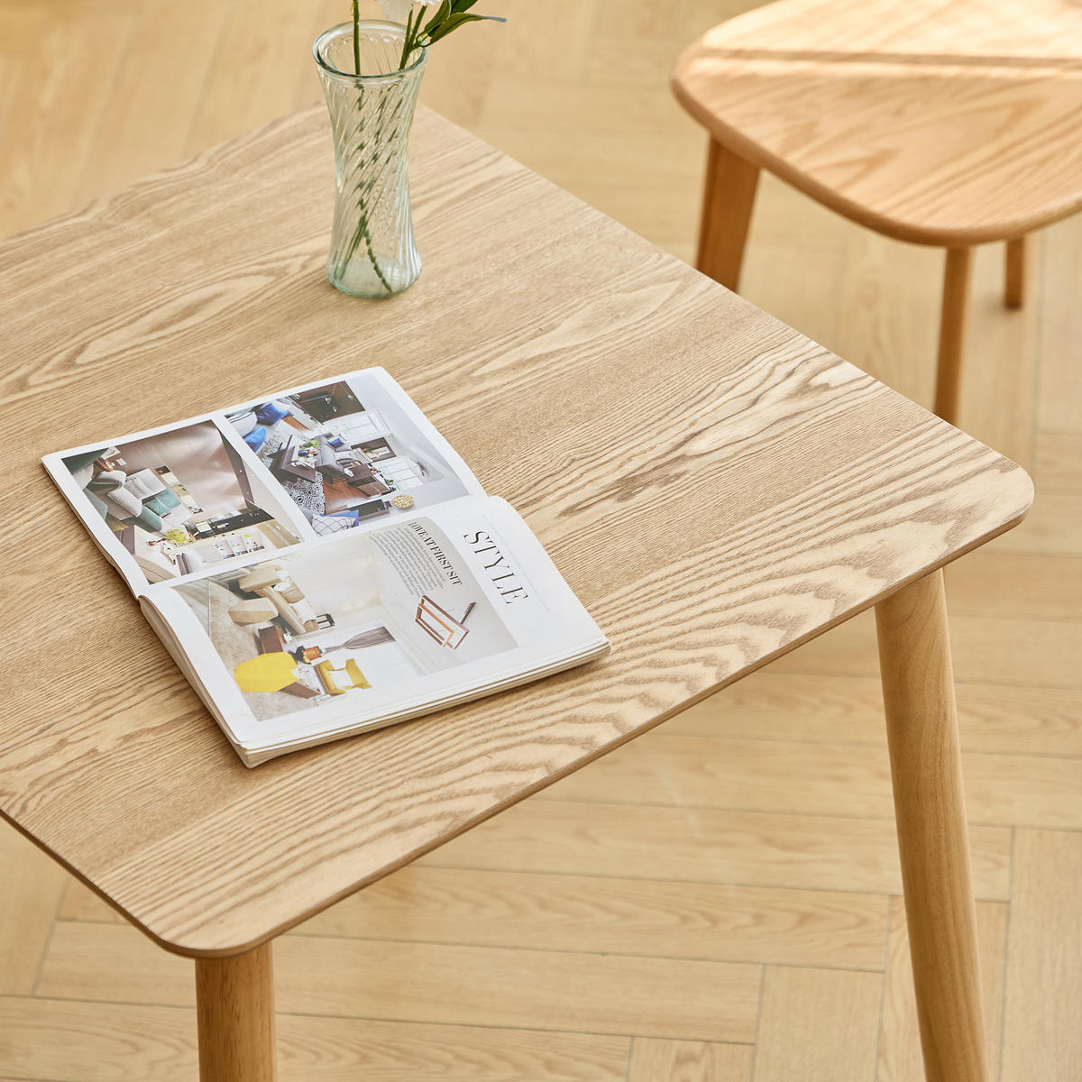 ESSTISCH Rechteckig Braun 75 x 75 x 75 (cm) - Braun, Holz (75/75/75cm) - Nordlys