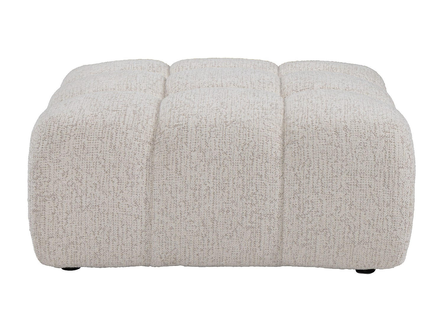Vente-Unique Sitzhocker Beige 94x43x94 cm