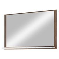 OGLINDĂ Kertos - culoare lemn de nuc, compozit lemnos (80/50/12cm) - MIRJAN24