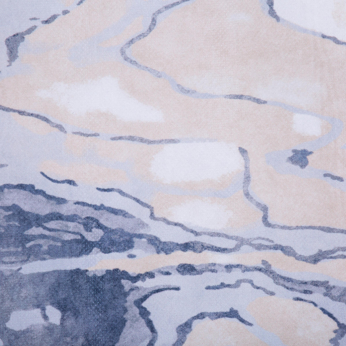 KURZFLOR-TEPPICH Gebze 200/140 cm - Multicolor, Kunststoff (140/200cm) - Beliani