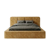 POLSTERBETT RANDELA 200x200 cm, Beige - Beige, Textil (200/200cm) - Fedve