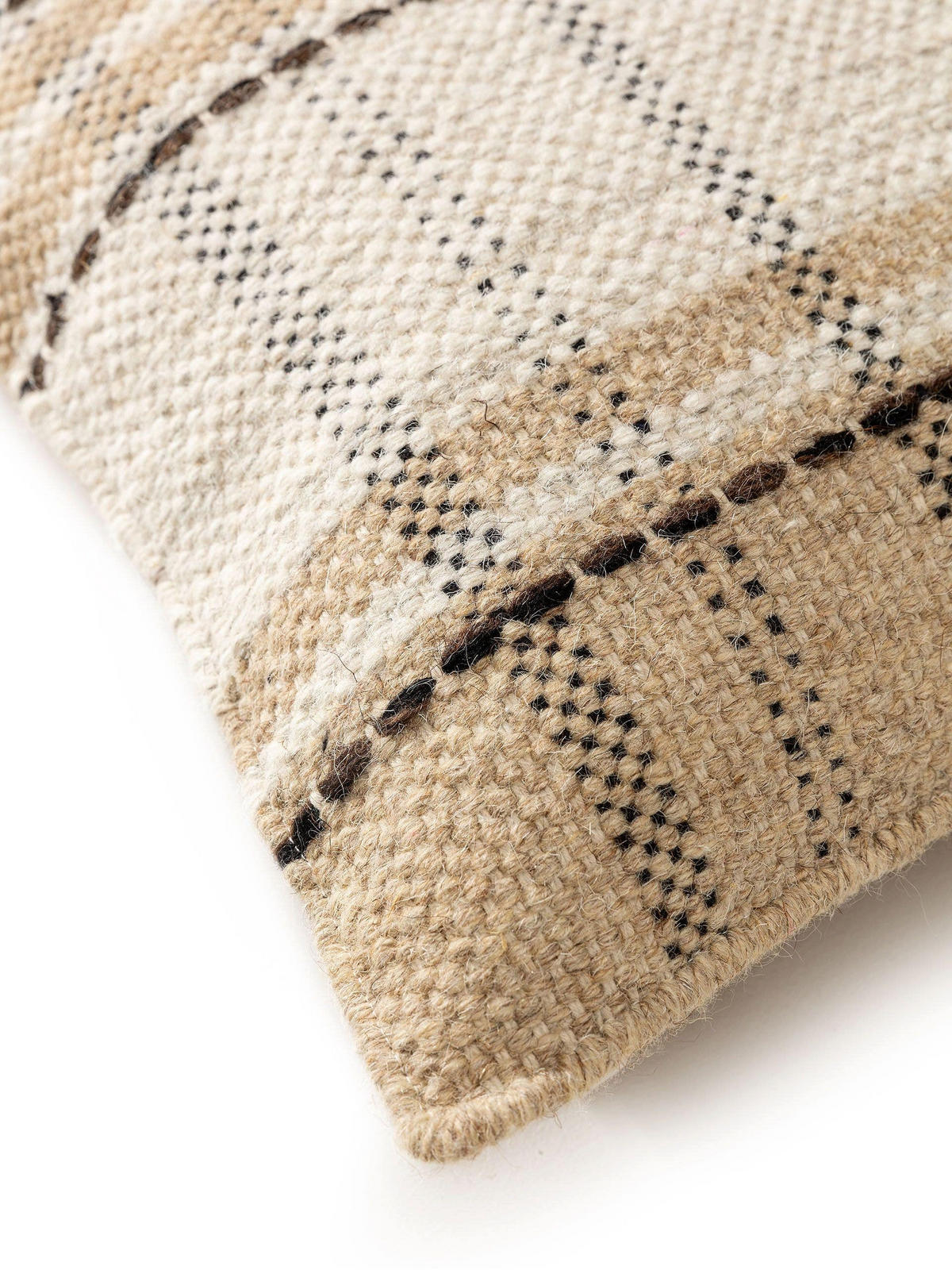 KISSENBEZUG Bahati Beige 45x45 cm - Beige, Textil (45/45cm) - benuta Pop