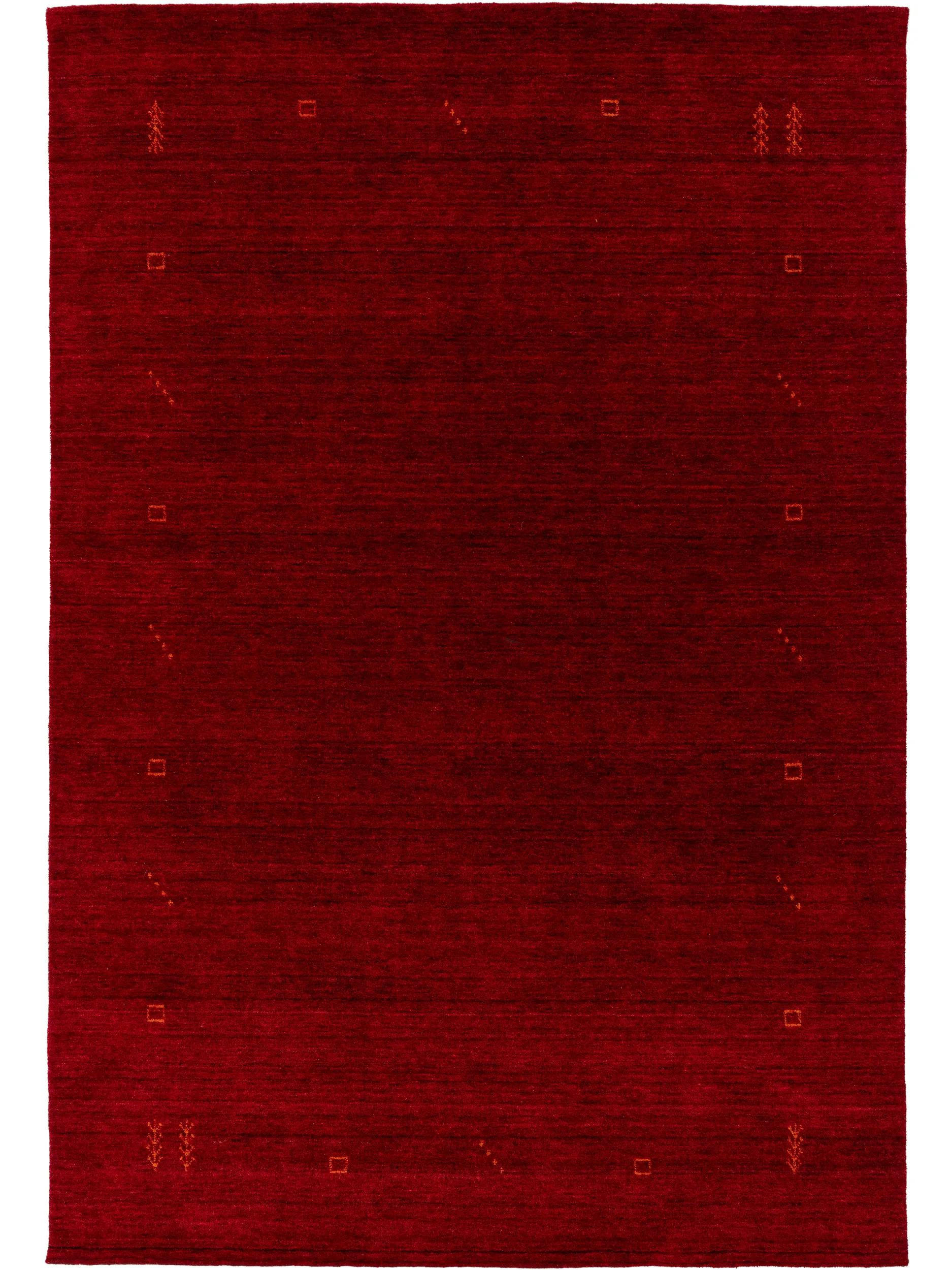 WOLLTEPPICH Jamal Rot 160x230 cm - Rot, Textil (160/230cm) - benuta Nest