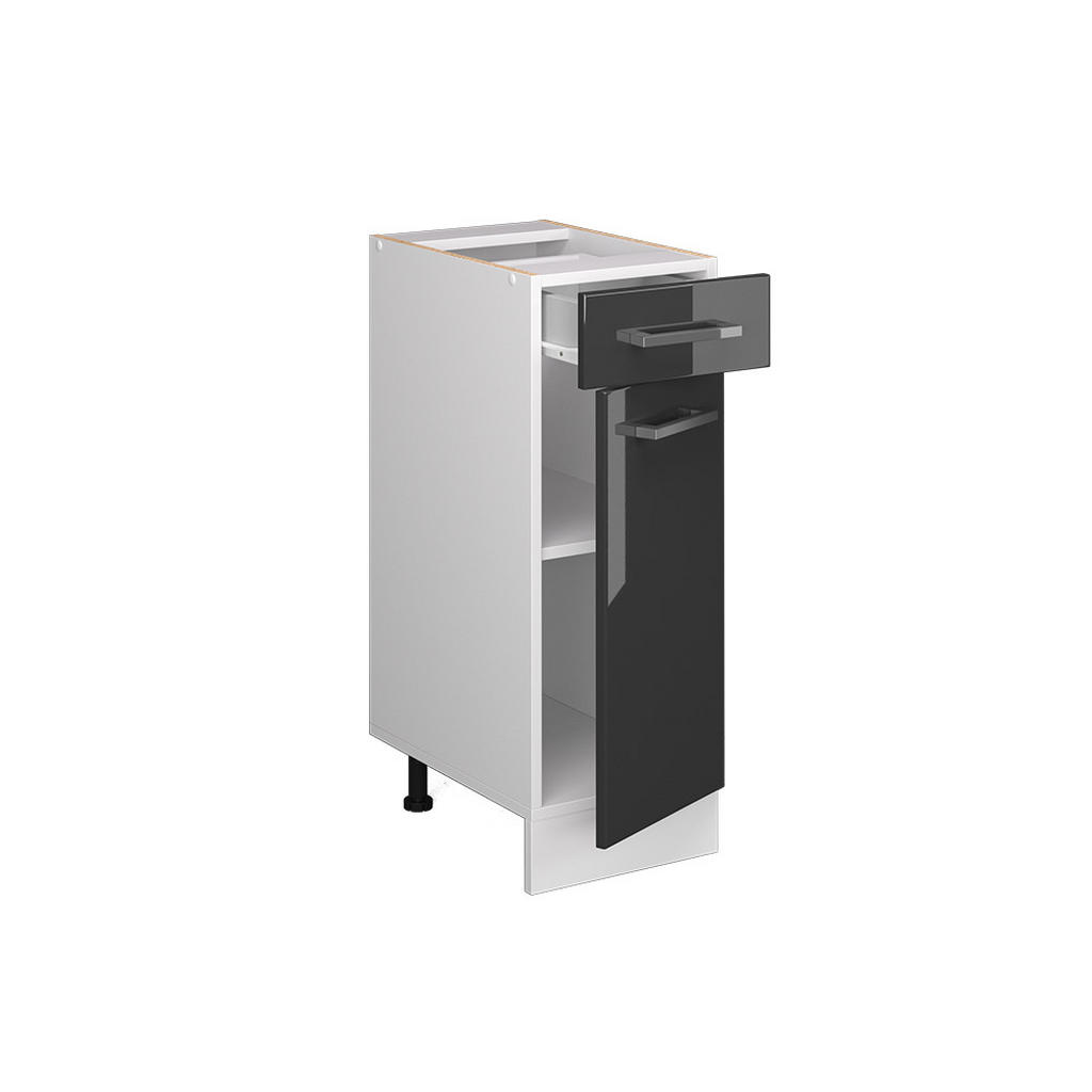 Vicco Mehrzweckschrank R-line | Anthrazit/Weiß