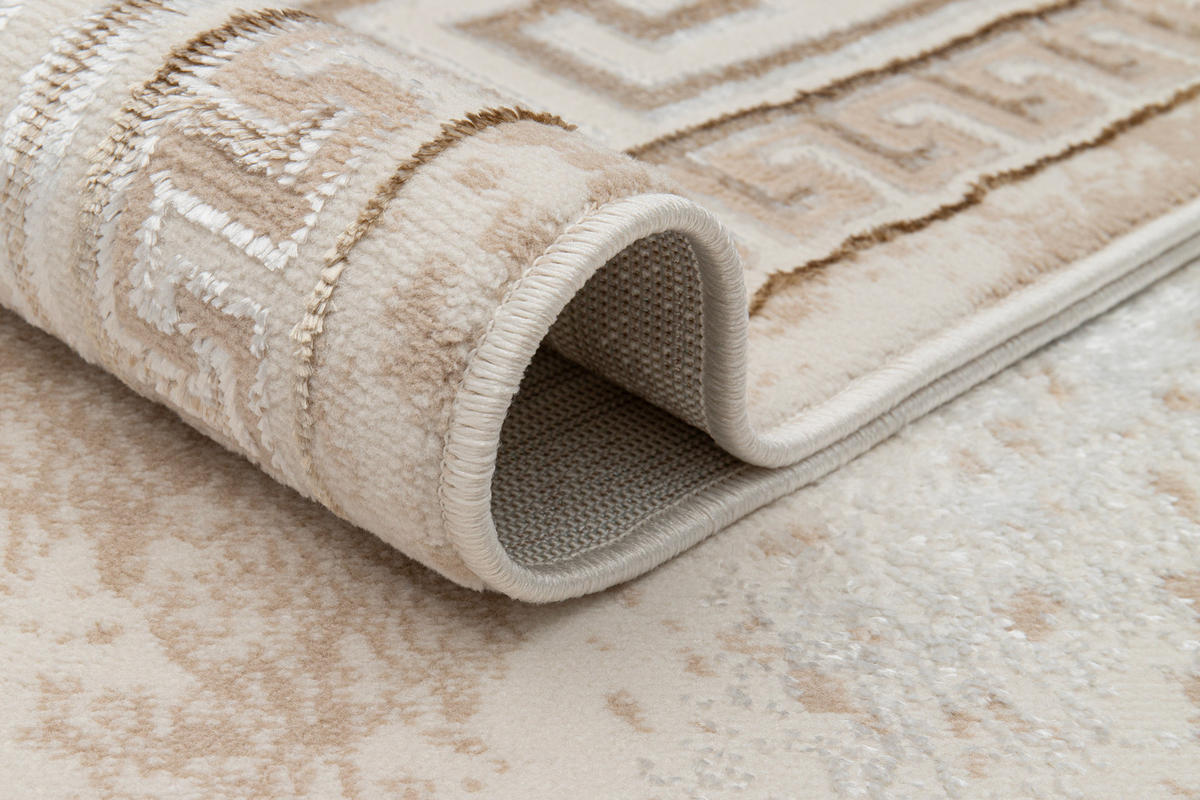 TEPPICH ARES Beige Creme 300/400 cm - Beige/Creme, Kunststoff (300/400cm) - Tapiso