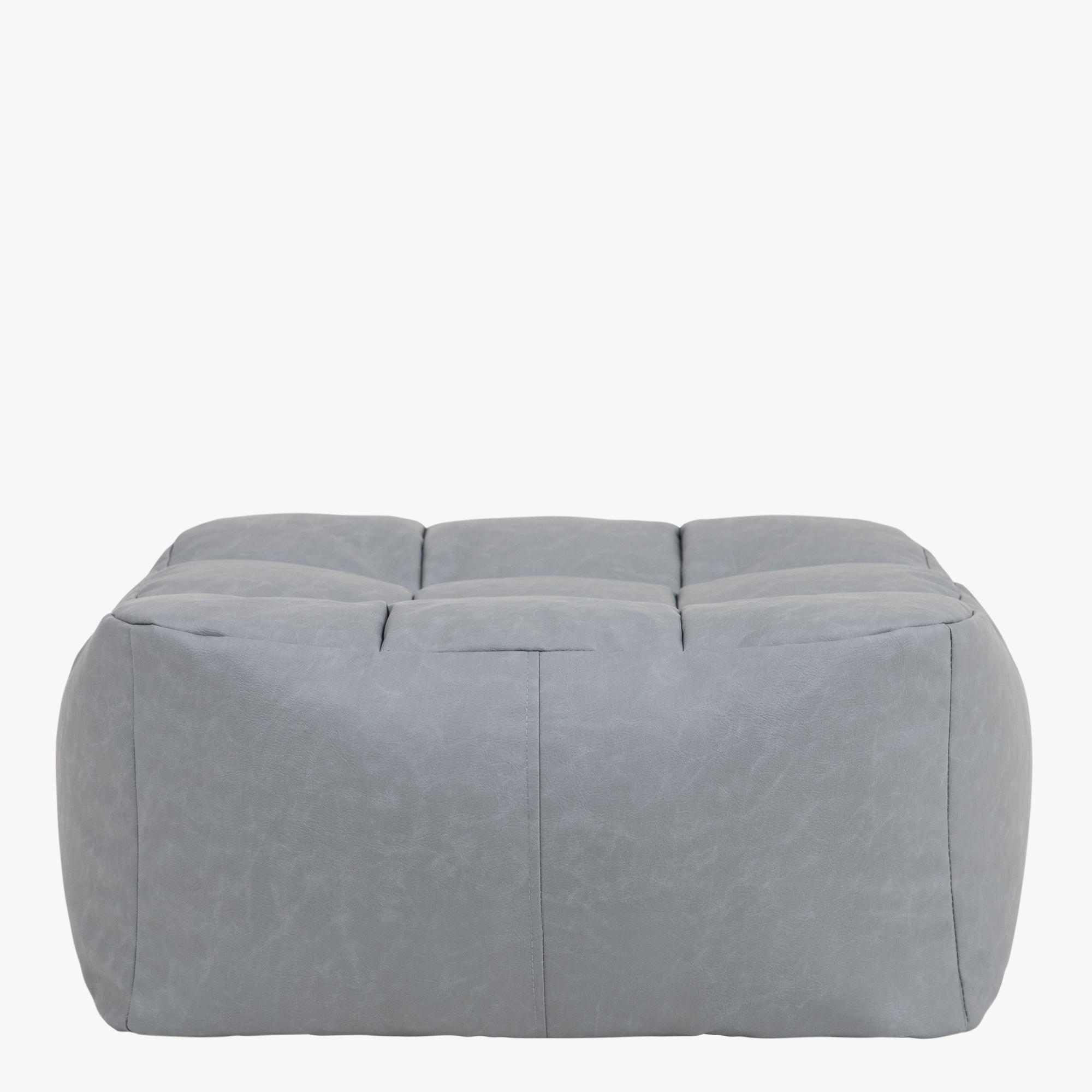 SITZPOUF Lucia - Grau, Kunststoff (68/68cm) - icon